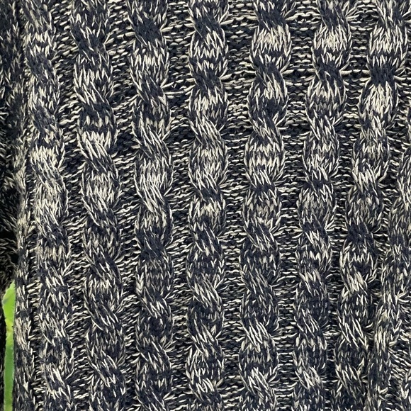 Express Marbled Chunky Oversized Long Sleeve Pullover Sweater - Picture 5 of 11